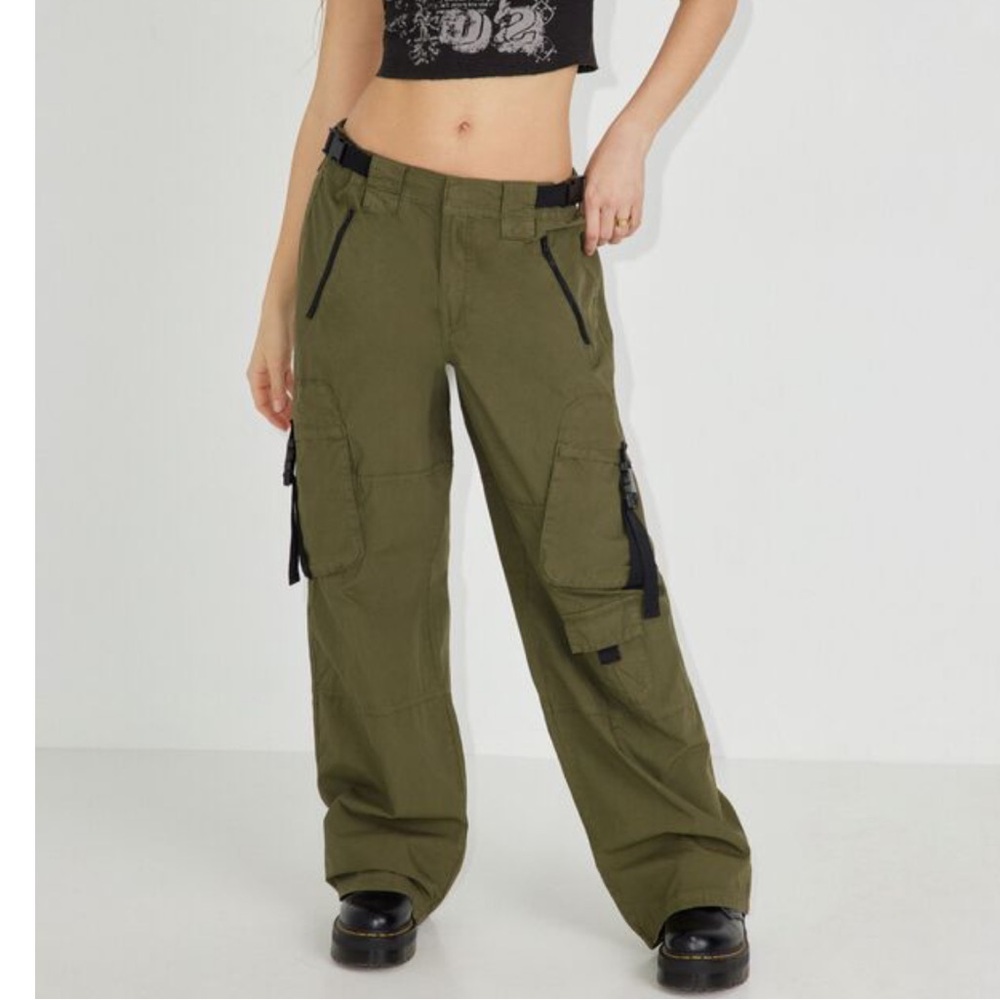 GREY cargo pants